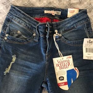 3 pairs of YMI jeans